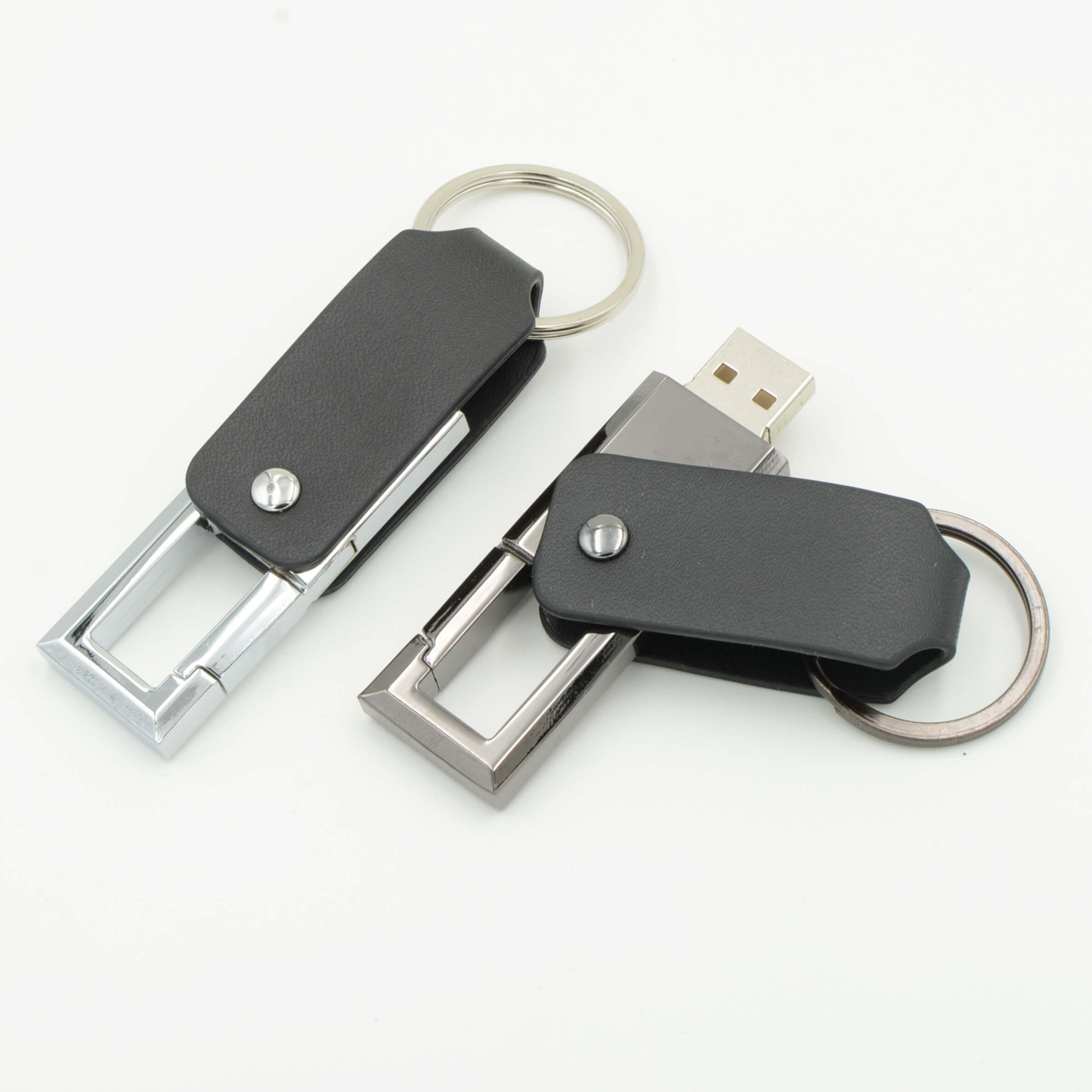 leather keyring usb drives