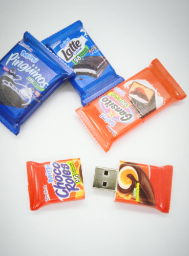 USB drives with water transfer logo